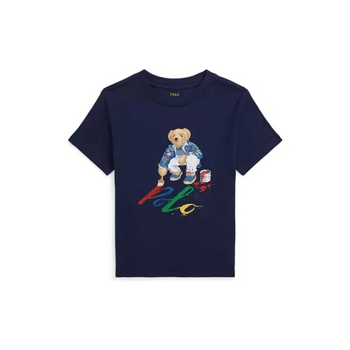 폴로 랄프로렌 Boys 4-7 Polo Bear Cotton Jersey T-Shirt