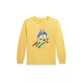 Boys 2-7 Polo Bear Cotton Long Sleeve T-Shirt