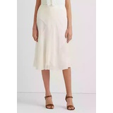 Patchwork Tulle and Gauze Midi Skirt