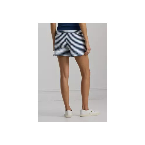 폴로 랄프로렌 Striped French Terry Drawcord Shorts