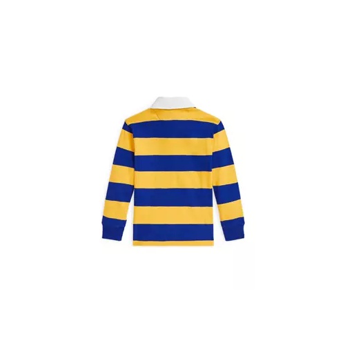 폴로 랄프로렌 Boys 2-7 Polo Bear Cotton Jersey Rugby Shirt