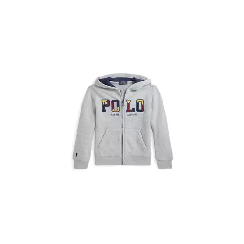 폴로 랄프로렌 Boys 2-7 Corduroy Logo Fleece Full Zip Hoodie