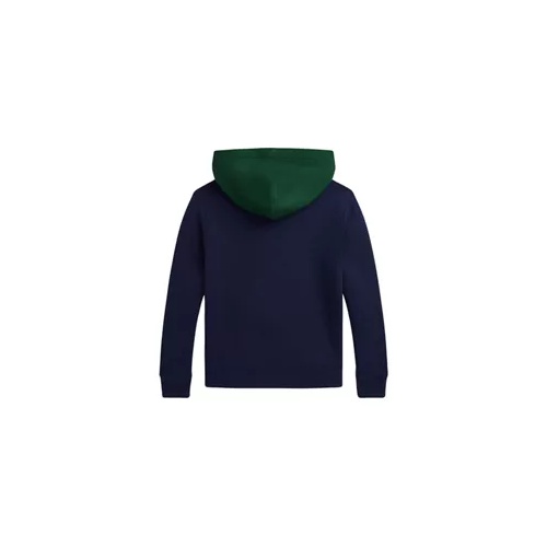 폴로 랄프로렌 Boys 8-20 Logo Color Blocked Fleece Hoodie