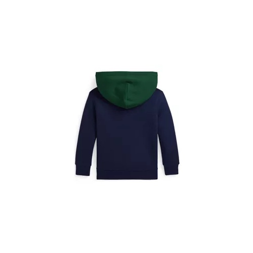 폴로 랄프로렌 Boys 2-7 Logo Color Blocked Fleece Hoodie