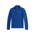 Boys 8-20 Striped Cotton 1/4 Zip Pullover