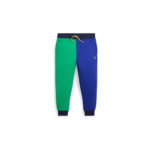 폴로 랄프로렌 Boys 2-7 Color Blocked Double Knit Jogger Pants