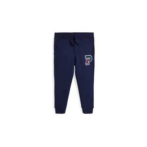 폴로 랄프로렌 Boys 2-7 Fleece Letterman Jogger Pants