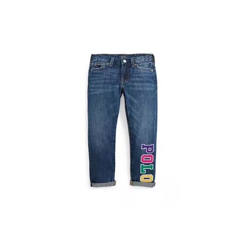 폴로 랄프로렌 Girls 2-6x Astor Slim Logo Jeans