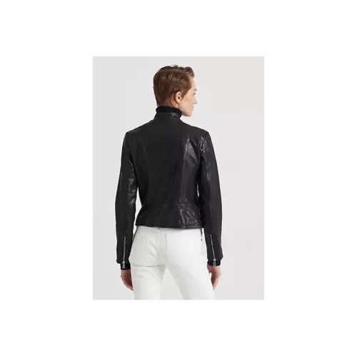 폴로 랄프로렌 Leather Moto Jacket