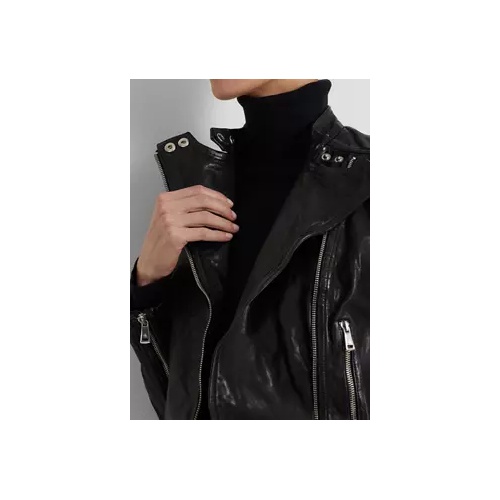 폴로 랄프로렌 Leather Moto Jacket