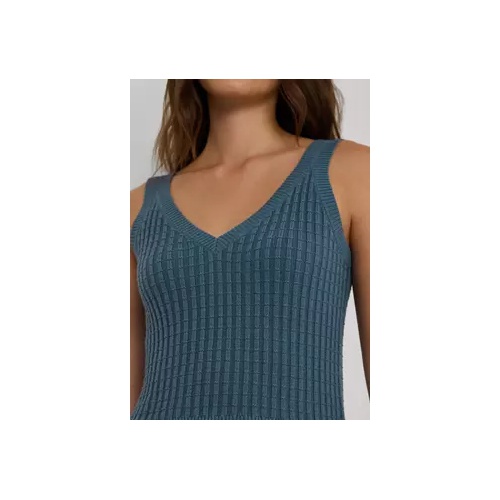 폴로 랄프로렌 Womens Cotton-Blend Cropped Sweater Tank Top