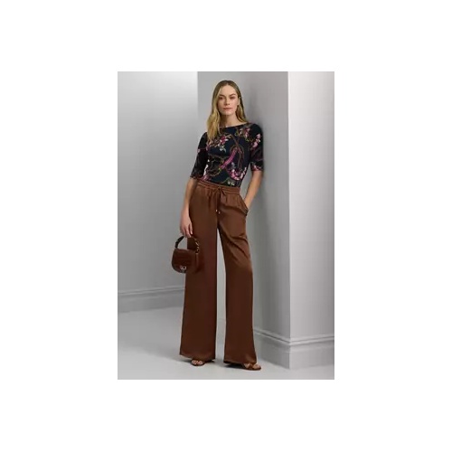 폴로 랄프로렌 Satin Charmeuse Wide Leg Pants