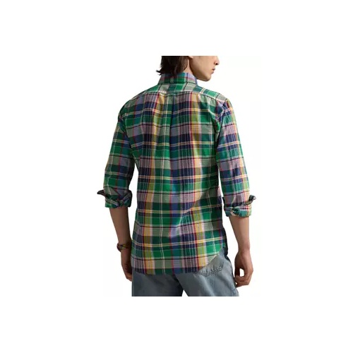 폴로 랄프로렌 Classic Fit Plaid Oxford Shirt