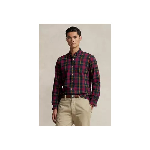 폴로 랄프로렌 Classic Fit Plaid Oxford Shirt