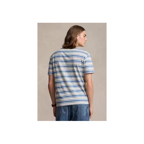 폴로 랄프로렌 Classic Fit Striped Slub Jersey T-Shirt