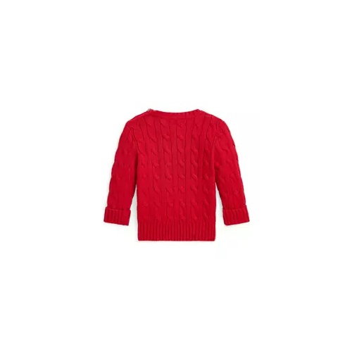 폴로 랄프로렌 Baby Boys Polo Bear Cable Knit Cotton Sweater