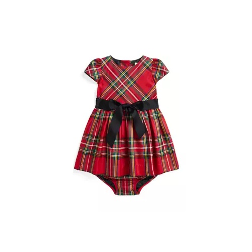 폴로 랄프로렌 Baby Girls Plaid Twill Dress & Bloomer