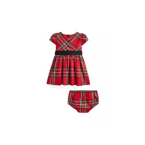 폴로 랄프로렌 Baby Girls Plaid Twill Dress & Bloomer