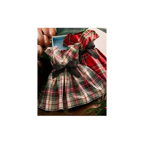 폴로 랄프로렌 Baby Girls Plaid Twill Dress & Bloomer