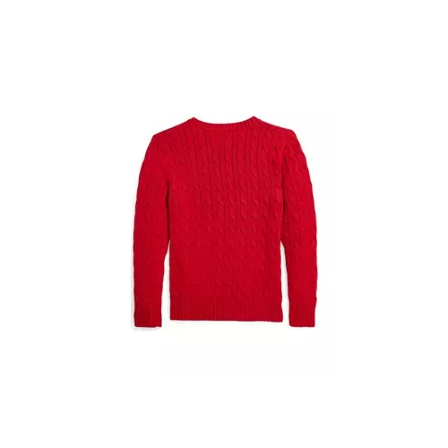 폴로 랄프로렌 Boys 8-20 Polo Bear Cable Knit Cotton Sweater