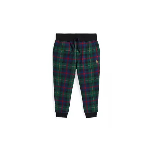 폴로 랄프로렌 Boys 2-7 Plaid Fleece Jogger Pants