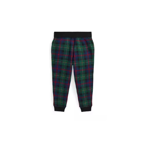 폴로 랄프로렌 Boys 2-7 Plaid Fleece Jogger Pants