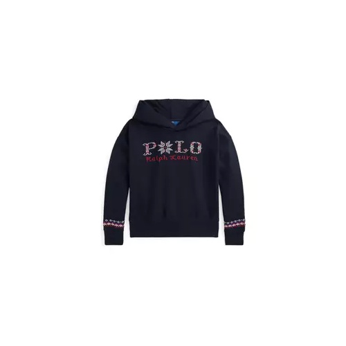 폴로 랄프로렌 Girls 7-16 Logo Fleece Hoodie