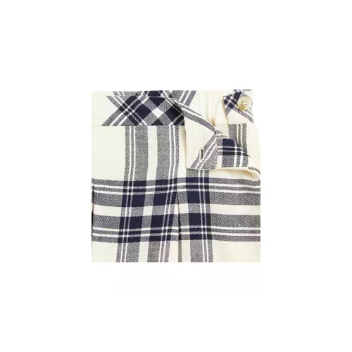 폴로 랄프로렌 Girls 7-16 Plaid Cotton Twill Shirtdress