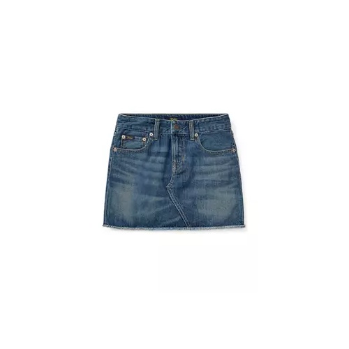 폴로 랄프로렌 Girls 7-16 Denim Mini Skirt