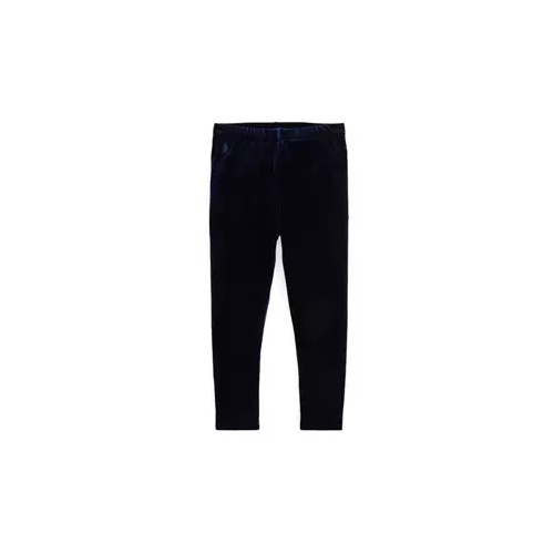 폴로 랄프로렌 Girls 2-6x Stretch Velour Leggings