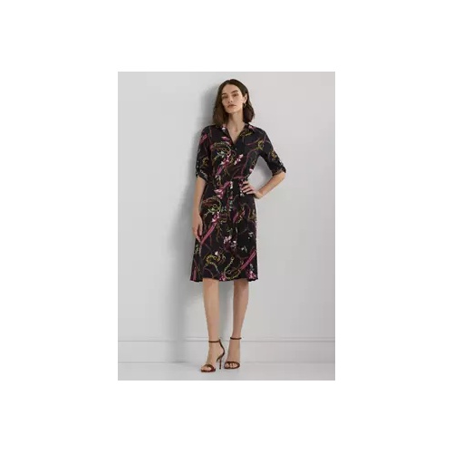 폴로 랄프로렌 Print Crepe Shirtdress