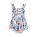 Ralph Lauren Childrenswear Baby Girls Tropical Printed Cotton Dress and Bloomer