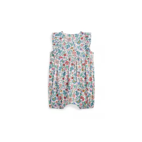 폴로 랄프로렌 Baby Girls Floral Cotton Batiste Bubble Shortall