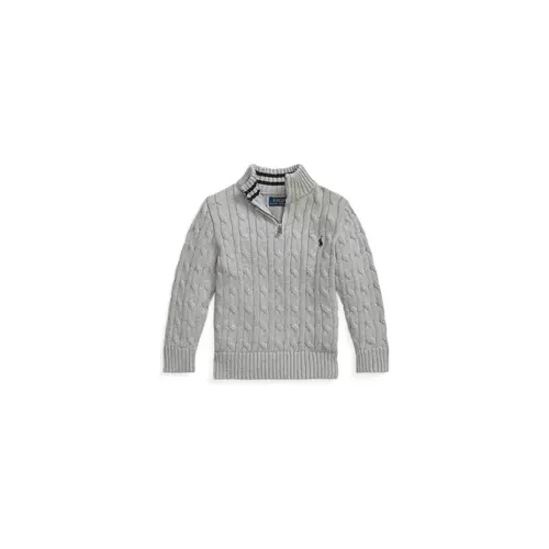 폴로 랄프로렌 Boys 8-20 Cable Knit Cotton 1/4 Zip Sweater