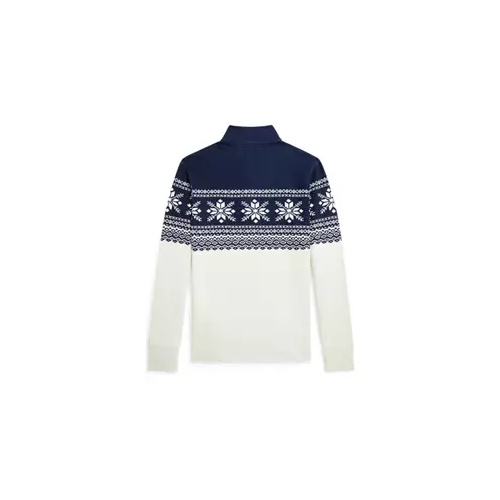 폴로 랄프로렌 Boys 8-20 Snowflake Double Knit Pullover