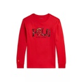 Boys 8-20 Plaid Logo Cotton Jersey Long Sleeve T-Shirt