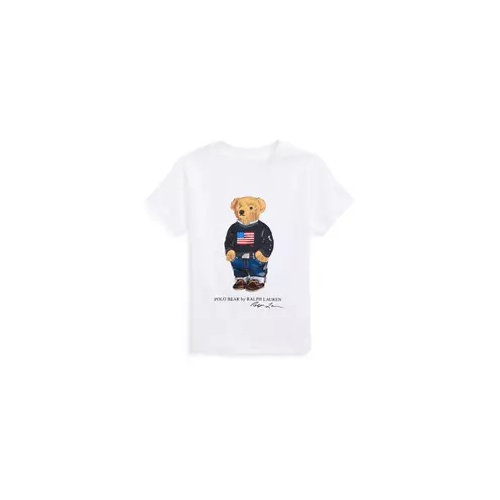 폴로 랄프로렌 Boys 2-7 Polo Bear Cotton Jersey T-Shirt