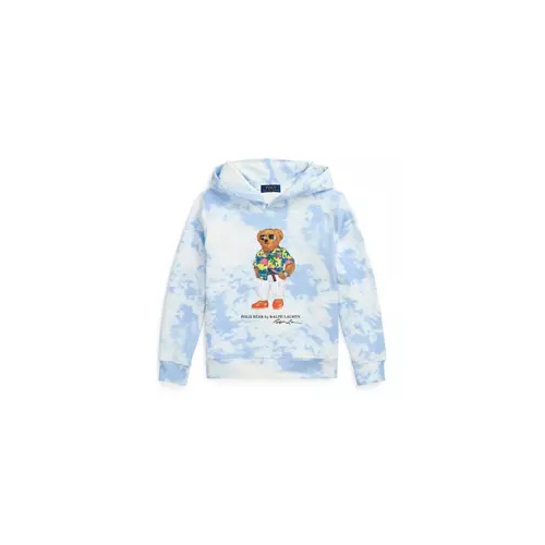 폴로 랄프로렌 Boys 8-20 Tie Dye Printed Polo Bear Fleece Hoodie