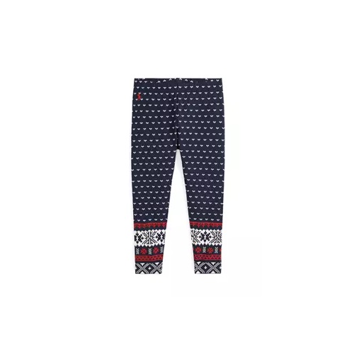 폴로 랄프로렌 Girls 2-6x Fair Isle Stretch Jersey Leggings