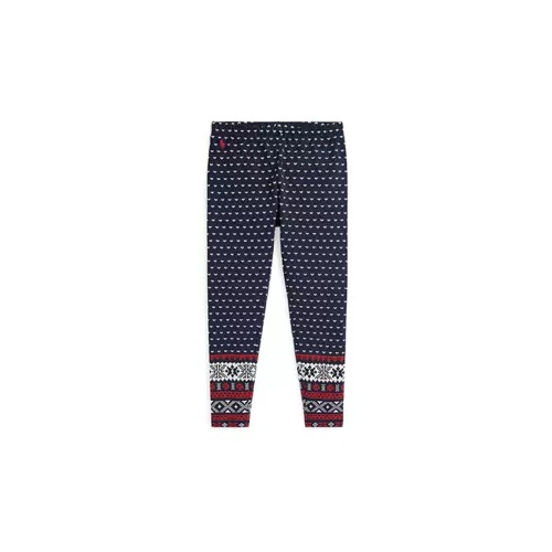 폴로 랄프로렌 Girls 7-16 Fair Isle Stretch Jersey Leggings