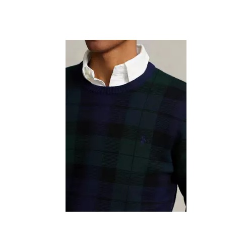 폴로 랄프로렌 Plaid Washable Wool Sweater