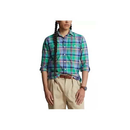 폴로 랄프로렌 Classic Fit Plaid Oxford Workshirt