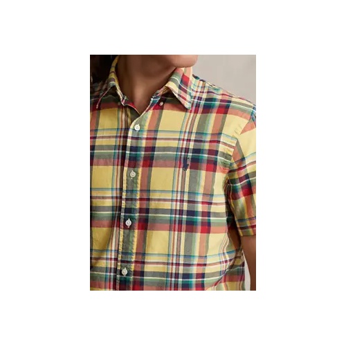 폴로 랄프로렌 Classic Fit Plaid Oxford Shirt