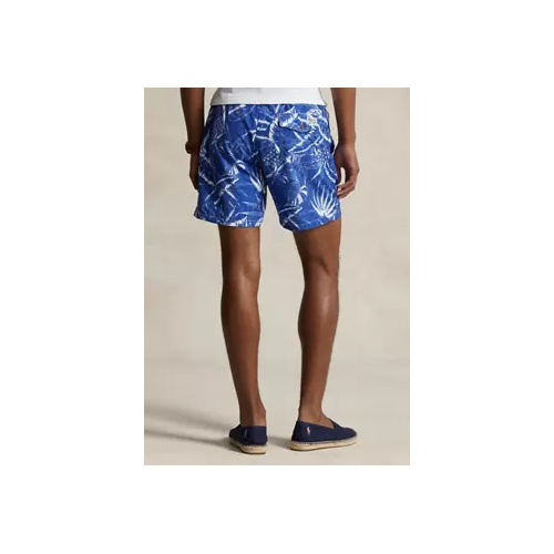 폴로 랄프로렌 5.75-Inch Hoffman Print Swim Trunks