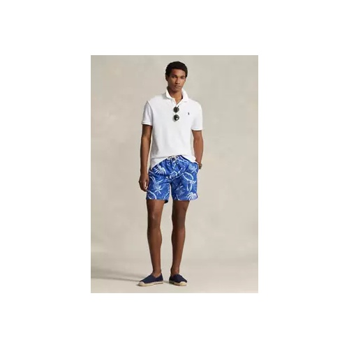 폴로 랄프로렌 5.75-Inch Hoffman Print Swim Trunks