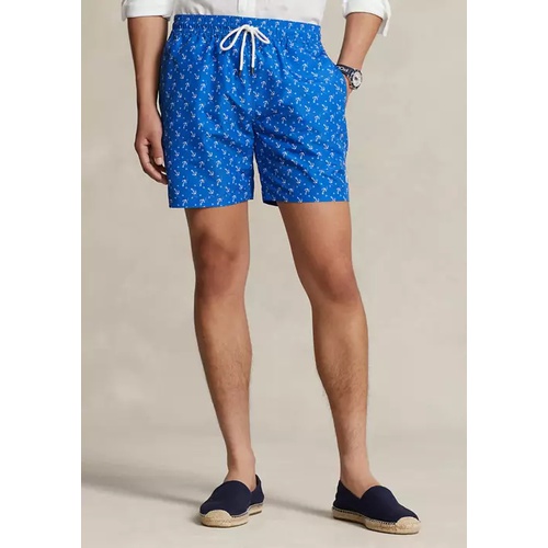 폴로 랄프로렌 5.75-Inch Traveler Classic Swim Trunks