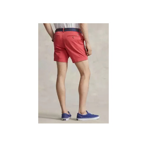 폴로 랄프로렌 6 Stretch Straight Fit Twill Short