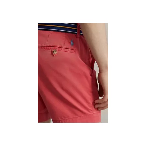 폴로 랄프로렌 6 Stretch Straight Fit Twill Short