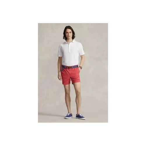 폴로 랄프로렌 6 Stretch Straight Fit Twill Short