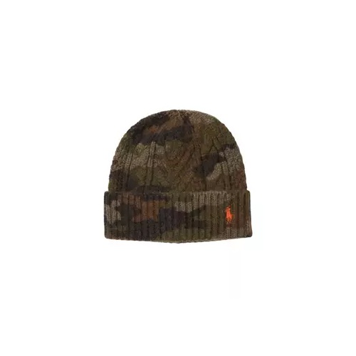 폴로 랄프로렌 Camo Cable Beanie